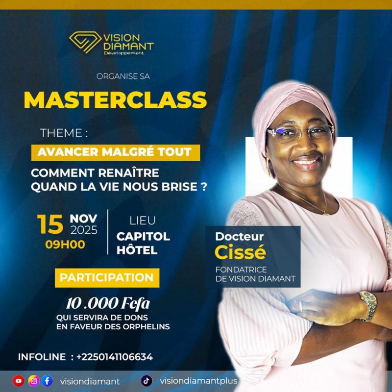 Masterclass : Avancer malgr&eacute; tout